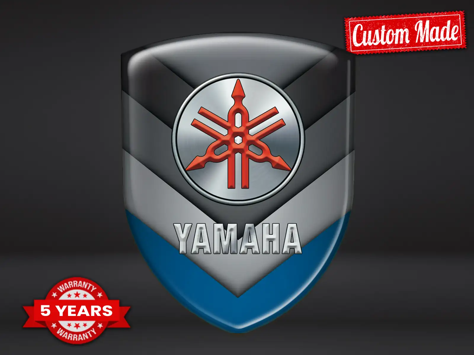 Yamaha Heckscheibenaufkleber Racing Edition Exklusiv Auto